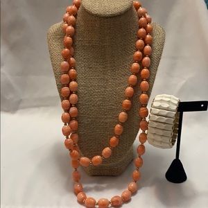 Bead necklaces and bracelet